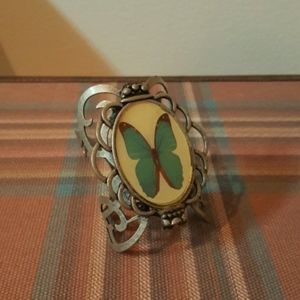 Beautiful Butterfly Cuff Bracelet